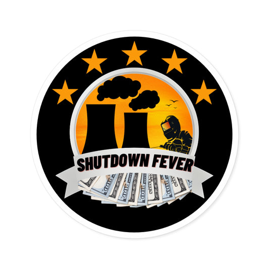 Shutdown Fever Stickers, Indoor\Outdoor