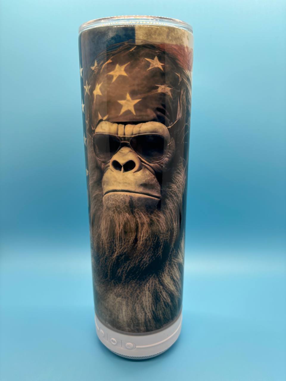 Bigfoot 20-Ounce Skinny Stainless Steel Bluetooth Tumbler