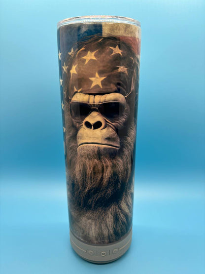 Bigfoot 20-Ounce Skinny Stainless Steel Bluetooth Tumbler